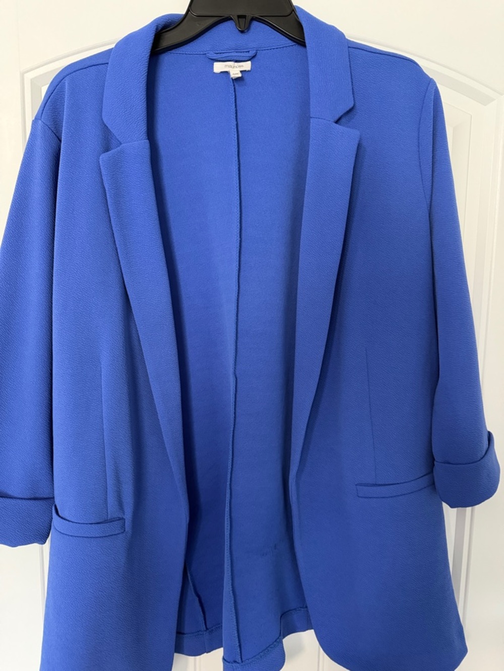 Maurices Cobalt Blue Open-Front Blazer